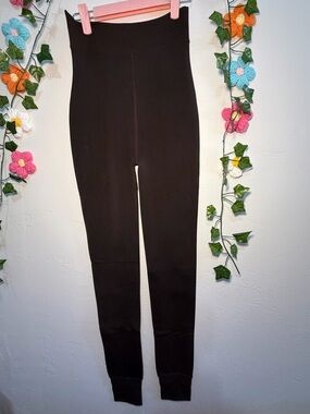 High-Waist Brown Women’s Leggings